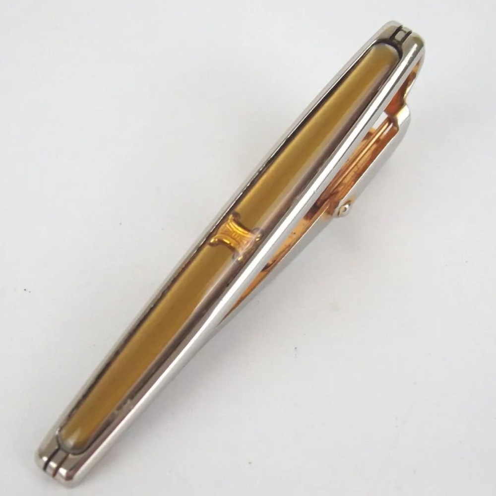 CELINE Macadam Silver Tie Pin 🔥